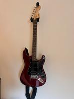 Fender squier elektrische gitaar + toebehoren, Muziek en Instrumenten, Snaarinstrumenten | Gitaren | Elektrisch, Ophalen, Fender