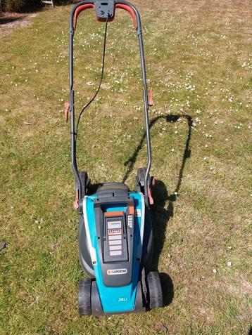 Accu grasmaaier Gardena 36 Li, Tuin en Terras, Grasmaaiers, Ophalen, Zo goed als nieuw