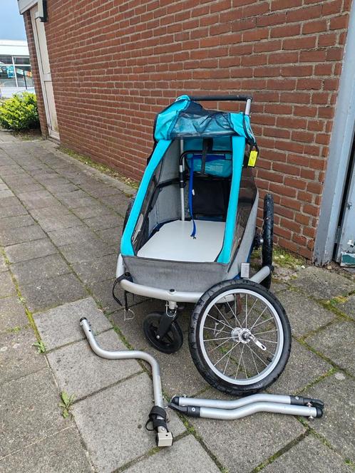 Croozer for One omgebouwd tot hondenkar, Fietsen en Brommers, Fietsaccessoires | Aanhangwagens en Karren, Gebruikt, Hondenkar