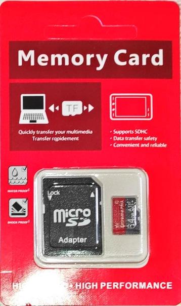 Nieuwe Micro SD-KAART 64 GB
