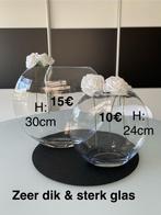 Allerlei mooie & kwalitatieve glazen vazen te koop, Huis en Inrichting, Ophalen, Overige kleuren, Minder dan 50 cm, Glas