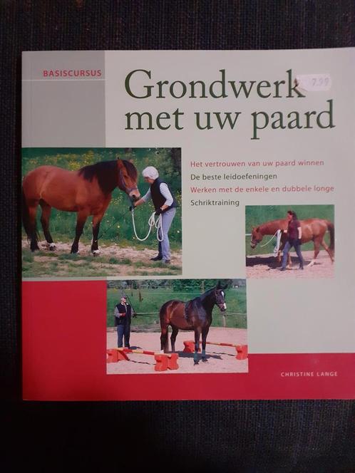 Grondwerk met uw paard basiscursus - Christine Lange, Sports & Fitness, Sports & Fitness Autre, Comme neuf, Enlèvement ou Envoi