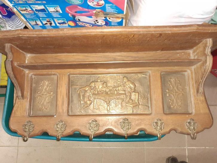 Archelle bois et cuivre, Antiquités & Art, Antiquités | Accessoires de maison, Enlèvement