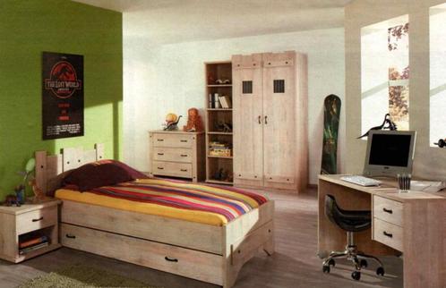 Bed, Kinderen en Baby's, Kinderkamer | Bedden, Gebruikt, 160 tot 180 cm, 85 tot 100 cm, Lattenbodem, Matras, Ophalen