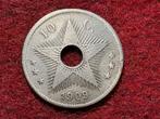 Belgisch Congo - 10 centiem 1909 medailleslag (#026#), Ophalen of Verzenden, Losse munt