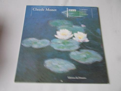 CLAUDE MONET, KAENDER 1999, Boeken, Hobby en Vrije tijd, Zo goed als nieuw, Tekenen en Schilderen, Ophalen of Verzenden