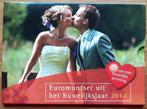 Nederlandse euro trouwset (8 st) BU 2014 + huwelijkspenning, Postzegels en Munten, Munten | Nederland, Setje, Euro's, Ophalen of Verzenden