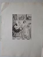 Ets Willem Geets "De Luitspeler en de zangeres", Ophalen of Verzenden