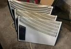 Lot de 3 radiateurs électriques muraux, Bricolage & Construction, Enlèvement, Utilisé, 800 watts ou plus, Radiateur