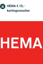 Réduction HEMA de 15€ pour tout achat d'au moins 70€ en lign, Tickets & Billets, Réductions & Chèques cadeaux