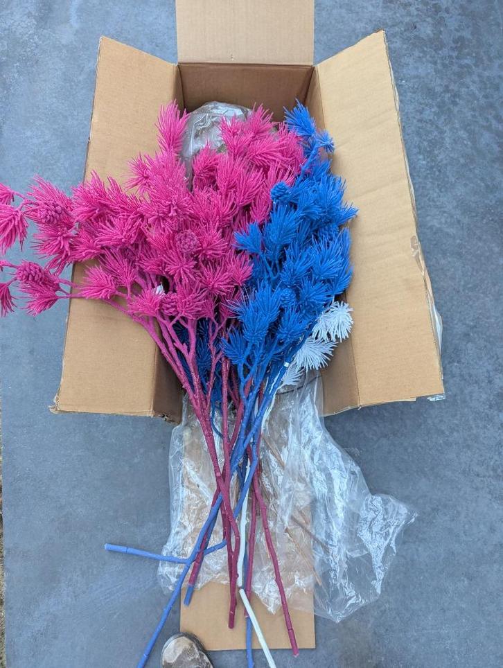 Nieuwe kunstbloemen en zijde takken (o.a. Silk-ka), Huis en Inrichting, Woonaccessoires | Kunstplanten en Kunstbloemen, Nieuw