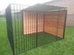 hondenren kennel hondenrennen kennelpaneel ZWART NU SCHERPE, Hondenkennel, 110 cm of meer, 100 cm of meer, Nieuw