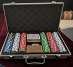 Pokerset, Hobby en Vrije tijd, Gezelschapsspellen | Kaartspellen, Vijf spelers of meer, Ophalen, Zo goed als nieuw