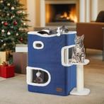 Kattenhok voor binnen met krabpaal | kattenbed | kattenhuis, Dieren en Toebehoren, -, Verzenden, -, Krabpaal