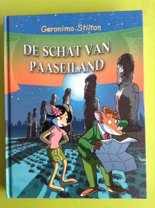 Geronimo Stilton - De schat van Paaseiland, Livres, Livres pour enfants | Jeunesse | 10 à 12 ans, Neuf, Fiction, Enlèvement ou Envoi