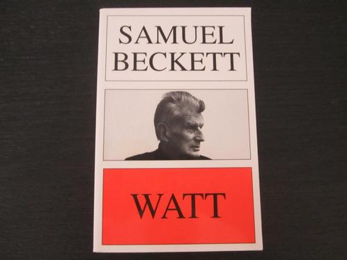 Watt     -Samuel Beckett-, Livres, Littérature, Enlèvement ou Envoi