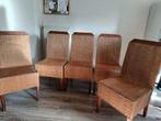 5 Rieten stoelen - gratis op te halen, Ophalen
