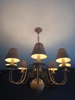 Kroonluster taupe - perfecte staat, Huis en Inrichting, Lampen | Kroonluchters, Ophalen, Zo goed als nieuw