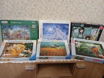 22 PUZZELdoosjes  beschikbaar voor biedingen
