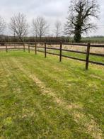 Te koop: Houten omheining/weideafsluiting –grote hoeveelheid