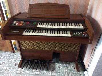 orgel, Enlèvement, Utilisé, 2 claviers, Orgue