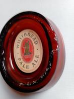 Asbak Whitbread Pale-Ale (doorschijnend oker), Verzamelen, Biermerken, Ophalen of Verzenden, Gebruikt, Overige typen, Overige merken
