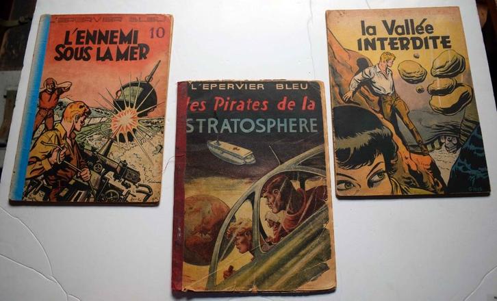 3 BD l'Epervier bleu, Livres, BD, Enlèvement ou Envoi