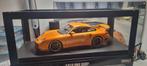 Porsche 911 turbo orange 1-18 Auto Pro Shop + set, Comme neuf, Autres marques, Voiture, Enlèvement ou Envoi