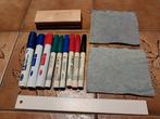 Whiteboard-set, Ophalen of Verzenden, Gebruikt
