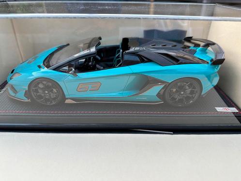 LAMBORGHINI AVENTADOR SVJ ROADSTER MR 1/18 #63 NO BBR, Hobby en Vrije tijd, Modelauto's | 1:18, Nieuw, Auto, Autoart, Ophalen of Verzenden