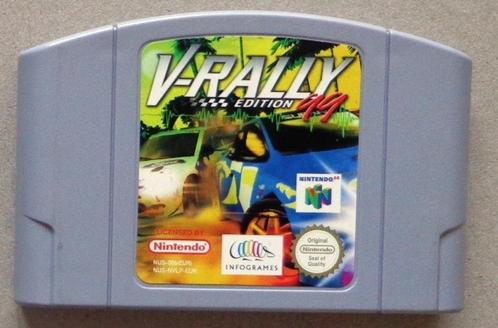 V-Rally Edition 99 voor de Nintendo 64, Consoles de jeu & Jeux vidéo, Jeux | Nintendo 64, Utilisé, Enlèvement ou Envoi