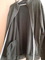 Pull à fermeture éclair automne/printemps vert/gris XXXL Nou, Envoi, Neuf, Autres tailles, Gris