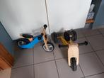 2 Houten driewieler - loopfiets  (samen of apart), Vélo d'équilibre, Enlèvement, Utilisé
