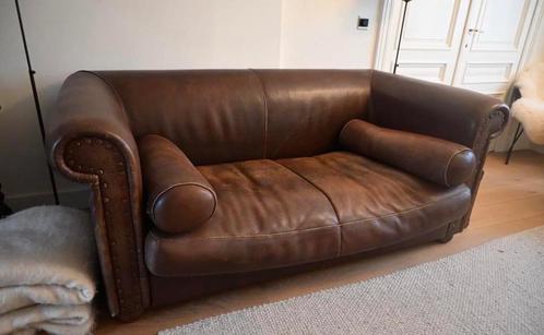 Te koop – Zeldzame Baxter Chesterfield zetel (model Alfred), Huis en Inrichting, Zetels | Zetels, Zo goed als nieuw, Rechte bank