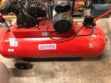Dari compressor  3 HP / luchttank 150 L beschikbaar voor biedingen