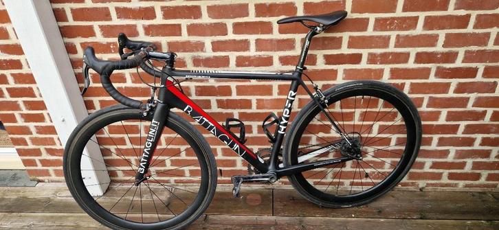 Bataglin carbon racefiets, Fietsen en Brommers, Fietsen | Racefietsen, Gebruikt, Heren, Overige merken, Meer dan 20 versnellingen