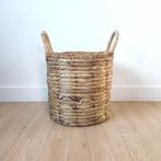 Panier fait main de Bali Nouveau ! - style bohème S, Maison & Meubles, Enlèvement, Neuf, Rond, Panier