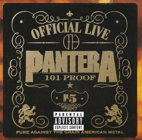 CD Pantera, Official live 101 proof. Ze, Cd's en Dvd's, Cd's | Hardrock en Metal, Ophalen of Verzenden