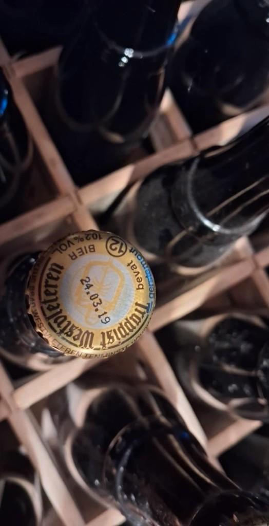 Bak WestVleteren trappist  gebrouwen in 2016!, Collections, Marques de bière, Neuf, Bouteille(s), Enlèvement ou Envoi