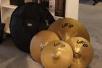 UFIP | Vintage Cymbalen Set, Muziek en Instrumenten, Overige Muziek en Instrumenten, Ophalen