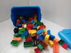 Boîte Duplo avec 100 blocs Duplo, Enlèvement ou Envoi, Utilisé, Briques en vrac, Duplo