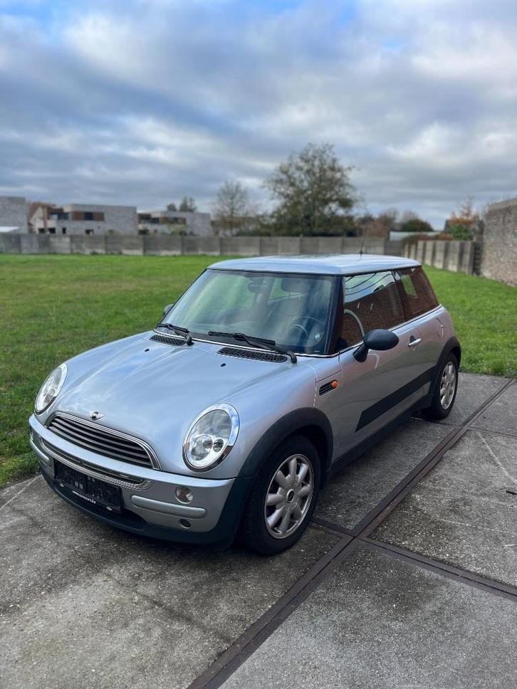 Mini One R50, Auto's, Mini, Particulier, One, ABS, Airbags, Boordcomputer, Elektrische ramen, Lederen bekleding, Lichtmetalen velgen
