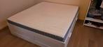 Matelas + lattes ikea 180x200cm (URGENT), Huis en Inrichting, Slaapkamer | Bedden, Ophalen, Zo goed als nieuw