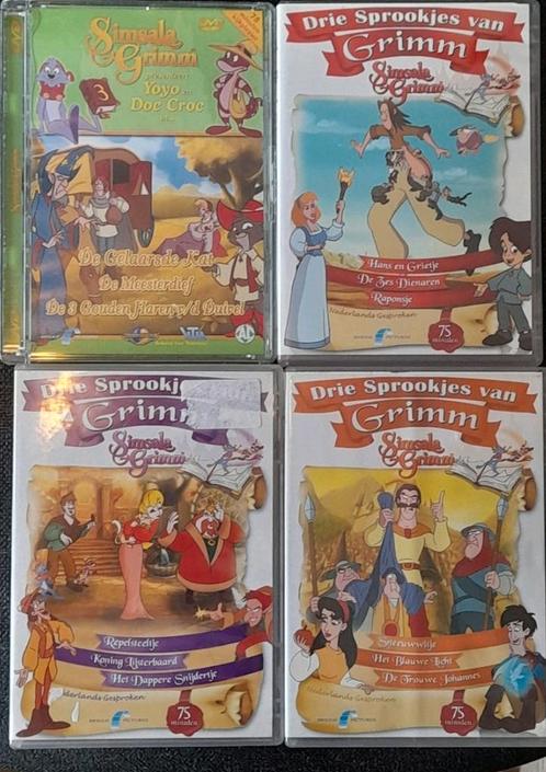 Dvd´s Simsala grimm, sprookjes van grimm voor het hele gezin, CD & DVD, DVD | Films d'animation & Dessins animés, Comme neuf, Européen