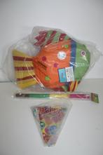 Pinata vis + stok * nieuw + verjaardag vlaggetjes - 60 cm, Ophalen of Verzenden, Zo goed als nieuw, Versiering