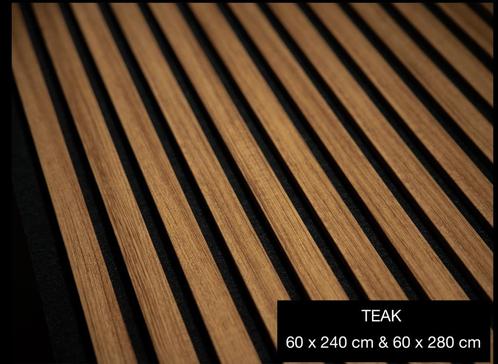 Akoestische wandpanelen - Premium - 60 x 240 cm - 48 €, Huis en Inrichting, Woonaccessoires | Wanddecoraties, Nieuw, Ophalen of Verzenden