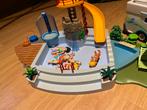 Playmobil zwembad + mobilhome, Utilisé, Enlèvement ou Envoi, Playmobil en vrac