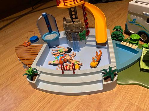 Playmobil zwembad + mobilhome, Enfants & Bébés, Jouets | Playmobil, Utilisé, Playmobil en vrac, Enlèvement ou Envoi
