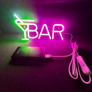 Neon light BAR, Enlèvement ou Envoi, Neuf, Table lumineuse ou lampe (néon)