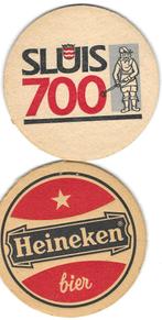 bierviltje 1st Heineken Sluis 700, Verzamelen, Verzenden, Heineken